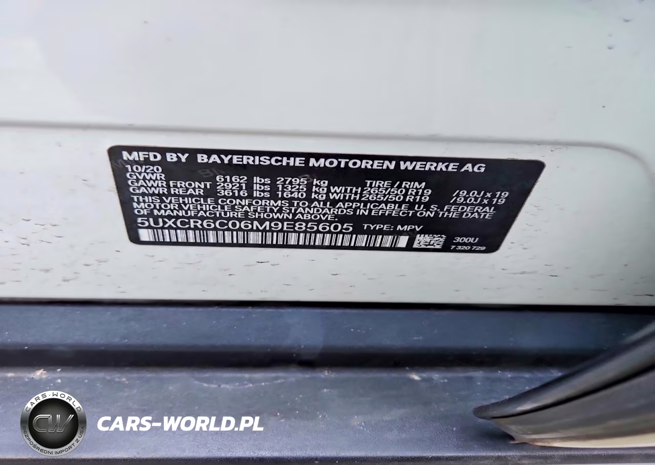 2021 BMW X5 xDrive40I VIN:5UXCR6C06M9E85605 - 13