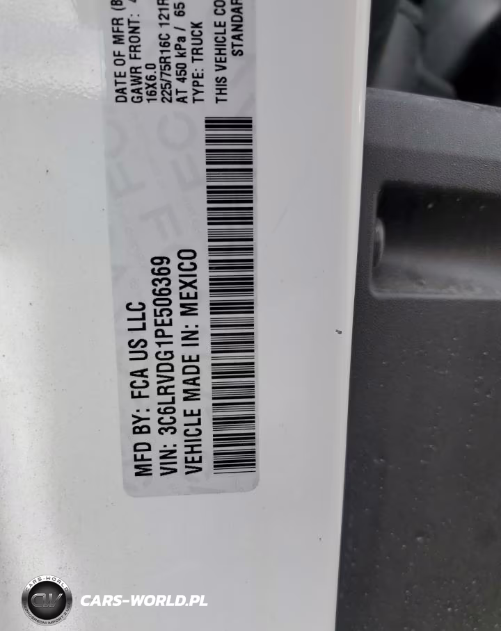 2023 Ram Promaster 2500 2500 High VIN:3C6LRVDG1PE506369 - 13