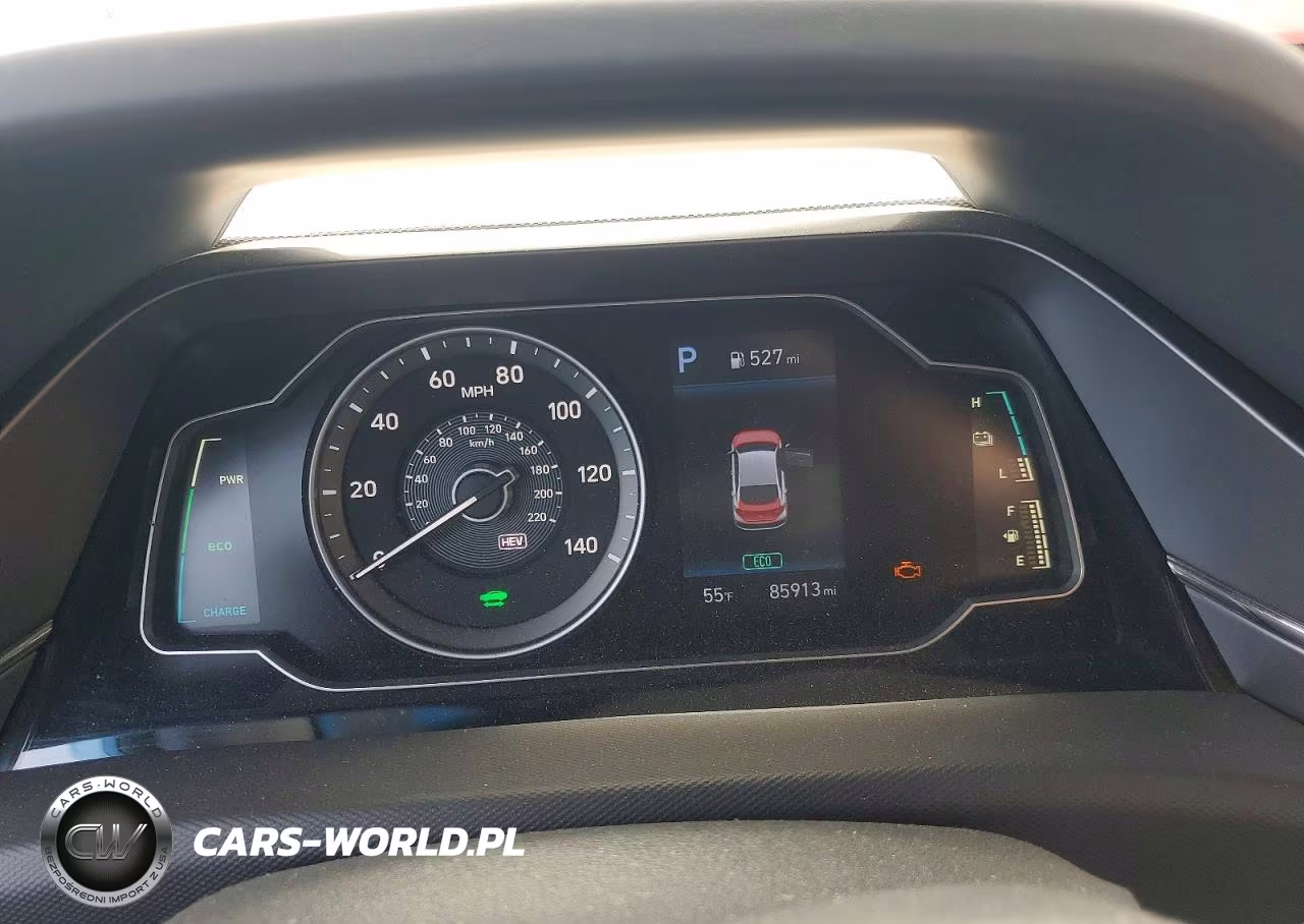 2020 Hyundai Ioniq VIN:KMHC65LD1LU203740 - 9