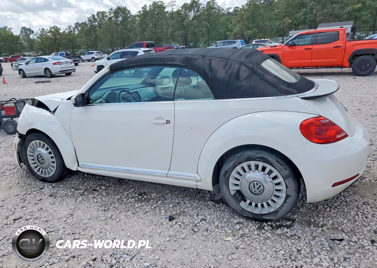2013 Volkswagen Beetle VIN:3VW5P7ATXDM822632 - 2