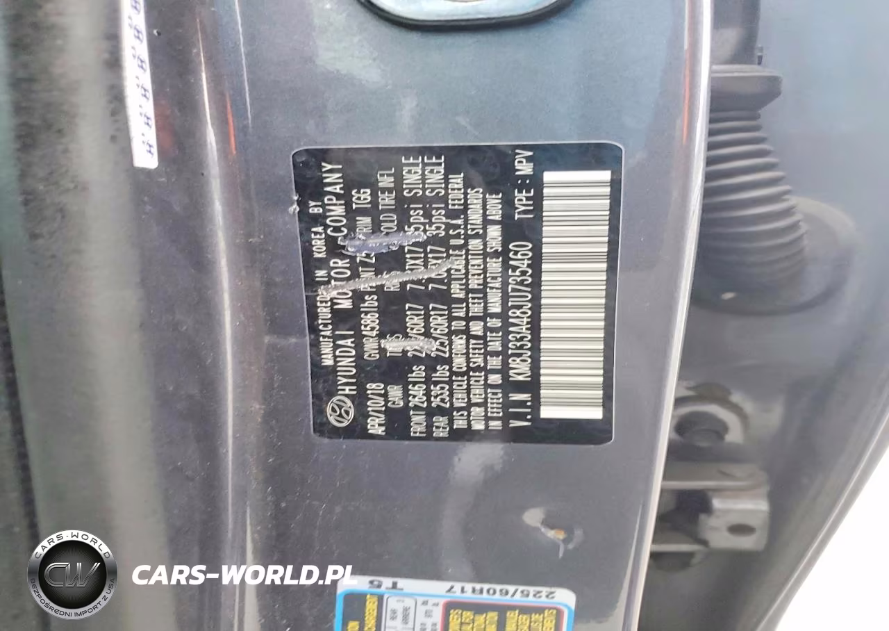 2018 Hyundai Tucson Sel VIN:KM8J33A48JU735460 - 13