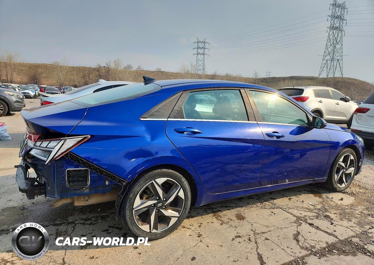 2021 Hyundai Elantra Sel VIN:5NPLN4AG3MH001413 - 3