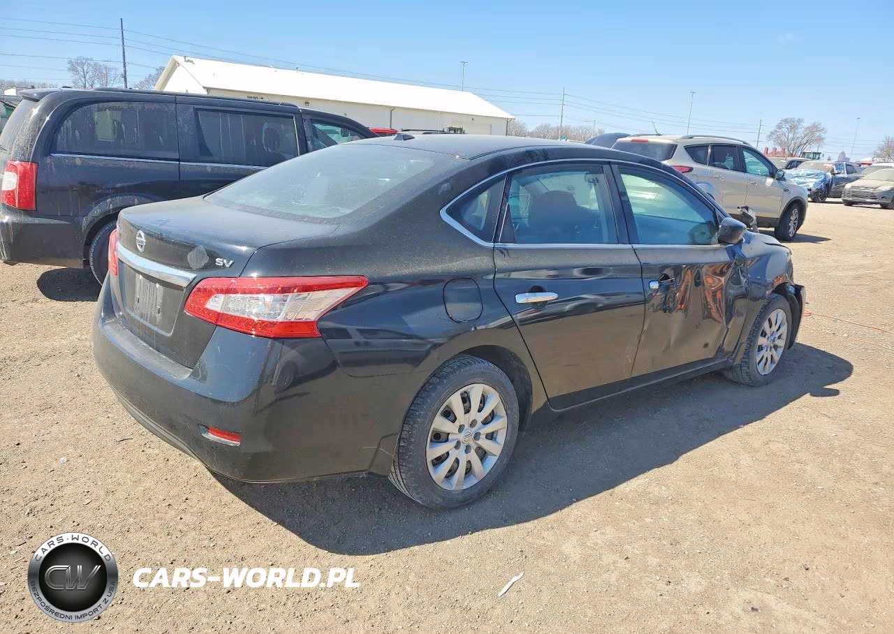 2015 Nissan Sentra Sv VIN:3N1AB7AP8FL689352 - 3