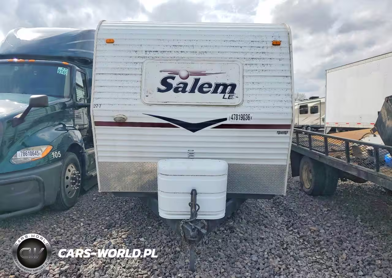 2008 Forest River Trailer Coach VIN:4X4TSME228A297779 - 2