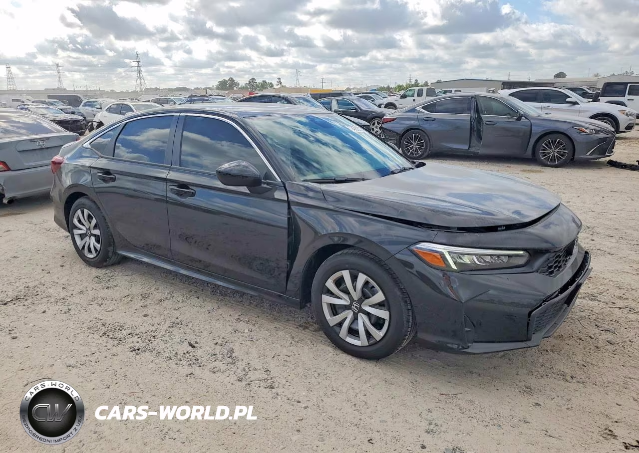 2026 Honda Civic Lx VIN:2HGFE2F24TH565160 - 4