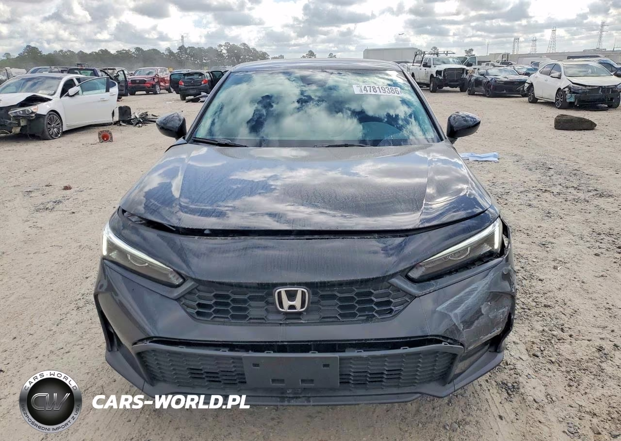 2026 Honda Civic Lx VIN:2HGFE2F24TH565160 - 5