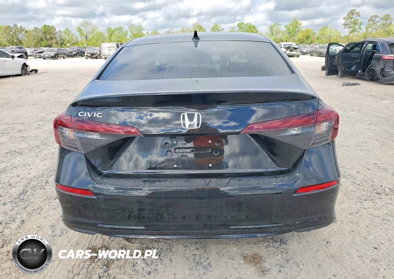 2026 Honda Civic Lx VIN:2HGFE2F24TH565160 - 6