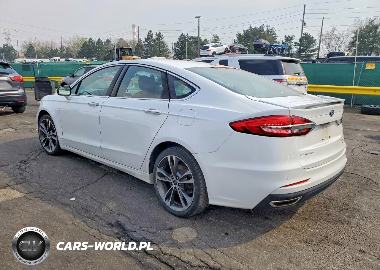 2019 Ford Fusion Titanium VIN:3FA6P0D95KR152573 - 2