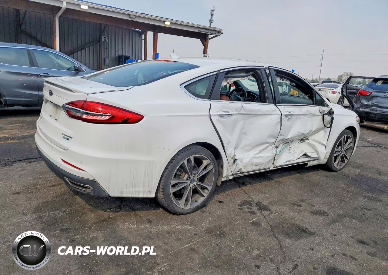 2019 Ford Fusion Titanium VIN:3FA6P0D95KR152573 - 3