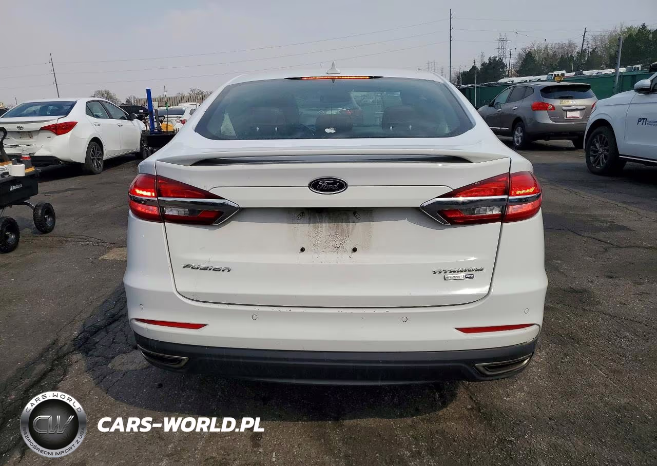 2019 Ford Fusion Titanium VIN:3FA6P0D95KR152573 - 6