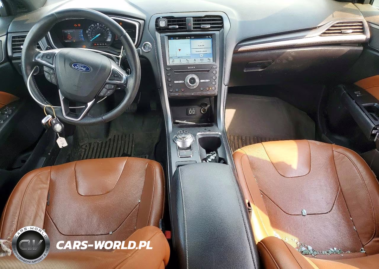 2019 Ford Fusion Titanium VIN:3FA6P0D95KR152573 - 8