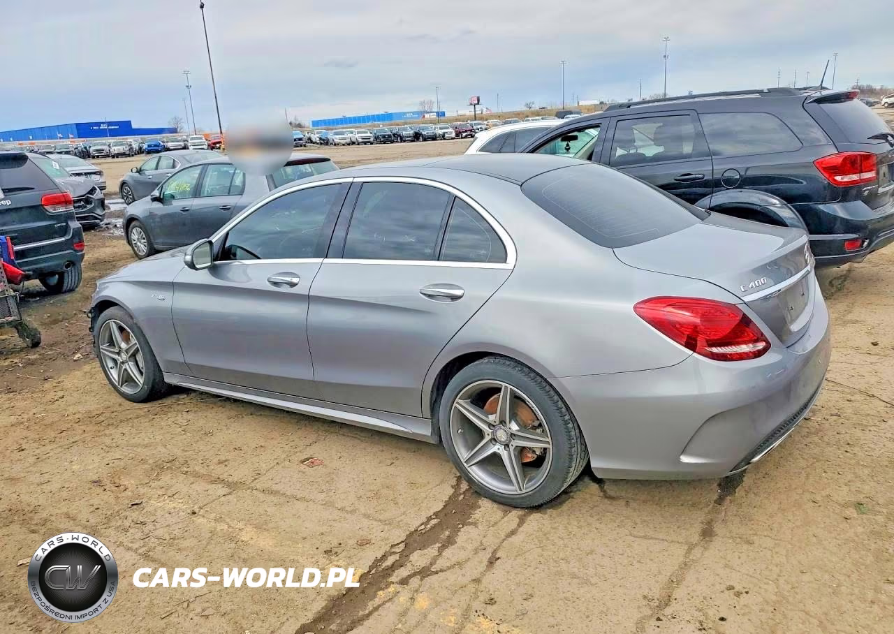 2015 Mercedes-Benz C 400 4Matic VIN:55SWF6GB5FU023494 - 2
