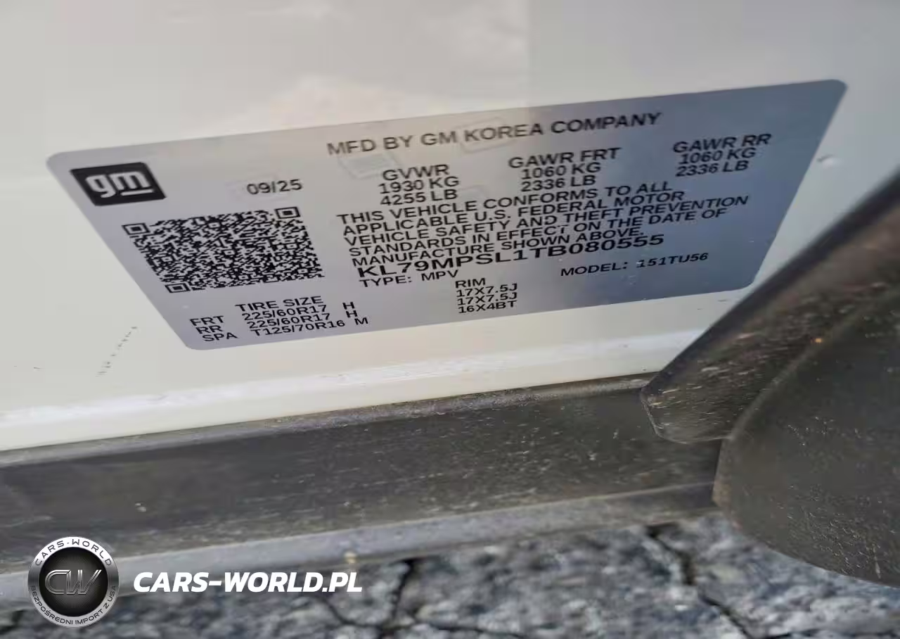 2026 Chevrolet Trailblazer Lt VIN:KL79MPSL1TB080555 - 14