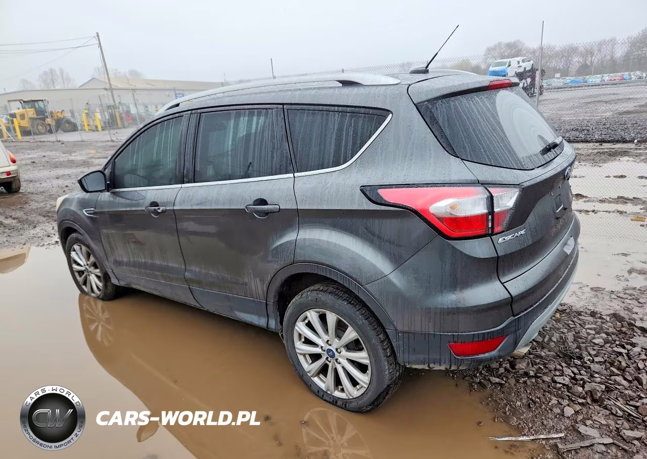 2017 Ford Escape Titanium VIN:1FMCU9J91HUD55813 - 2