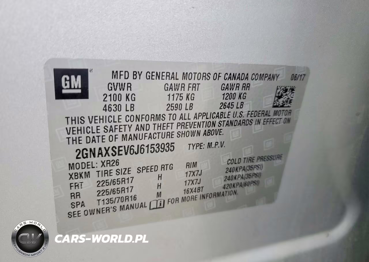 2018 Chevrolet Equinox Lt VIN:2GNAXSEV6J6153935 - 13