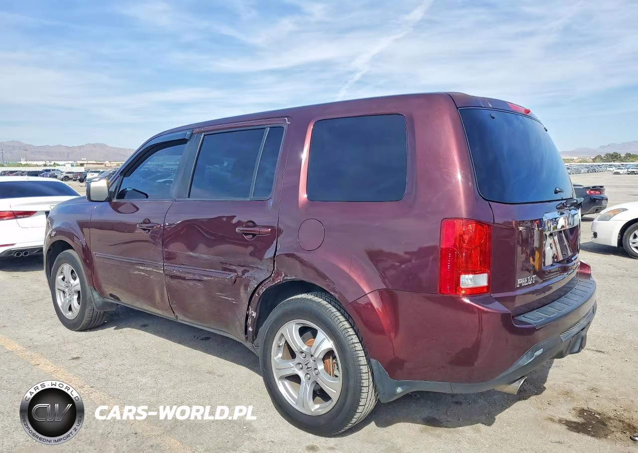 2014 Honda Pilot Exl VIN:5FNYF3H56EB017638 - 2