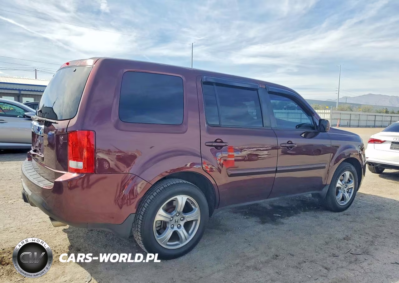 2014 Honda Pilot Exl VIN:5FNYF3H56EB017638 - 3