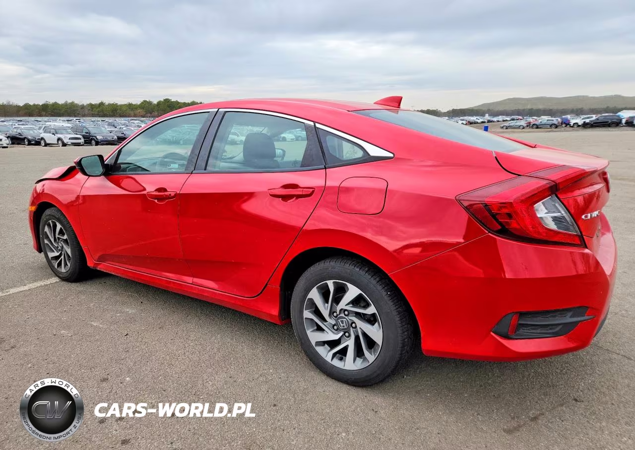 2018 Honda Civic Ex VIN:2HGFC2F73JH554486 - 2