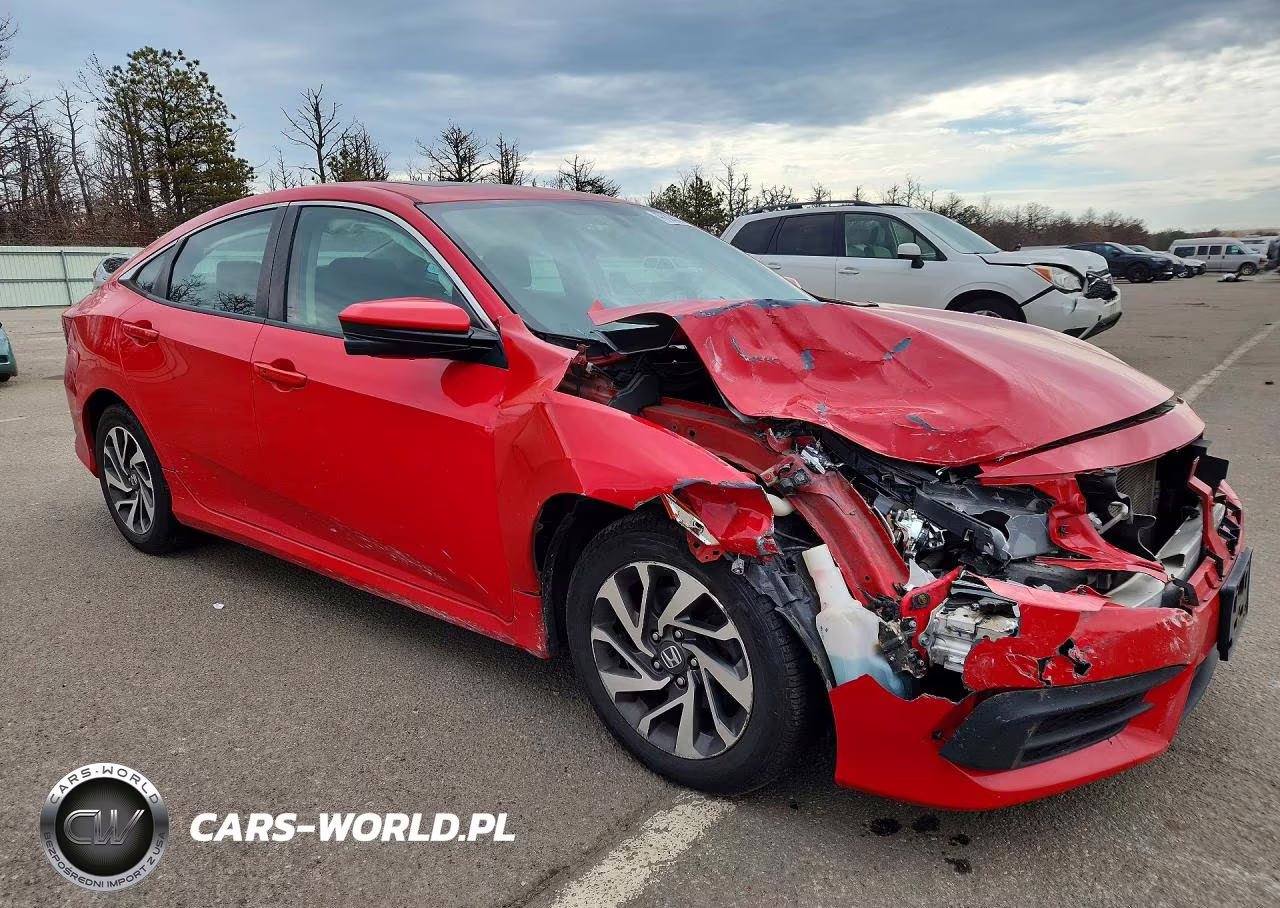 2018 Honda Civic Ex VIN:2HGFC2F73JH554486 - 4
