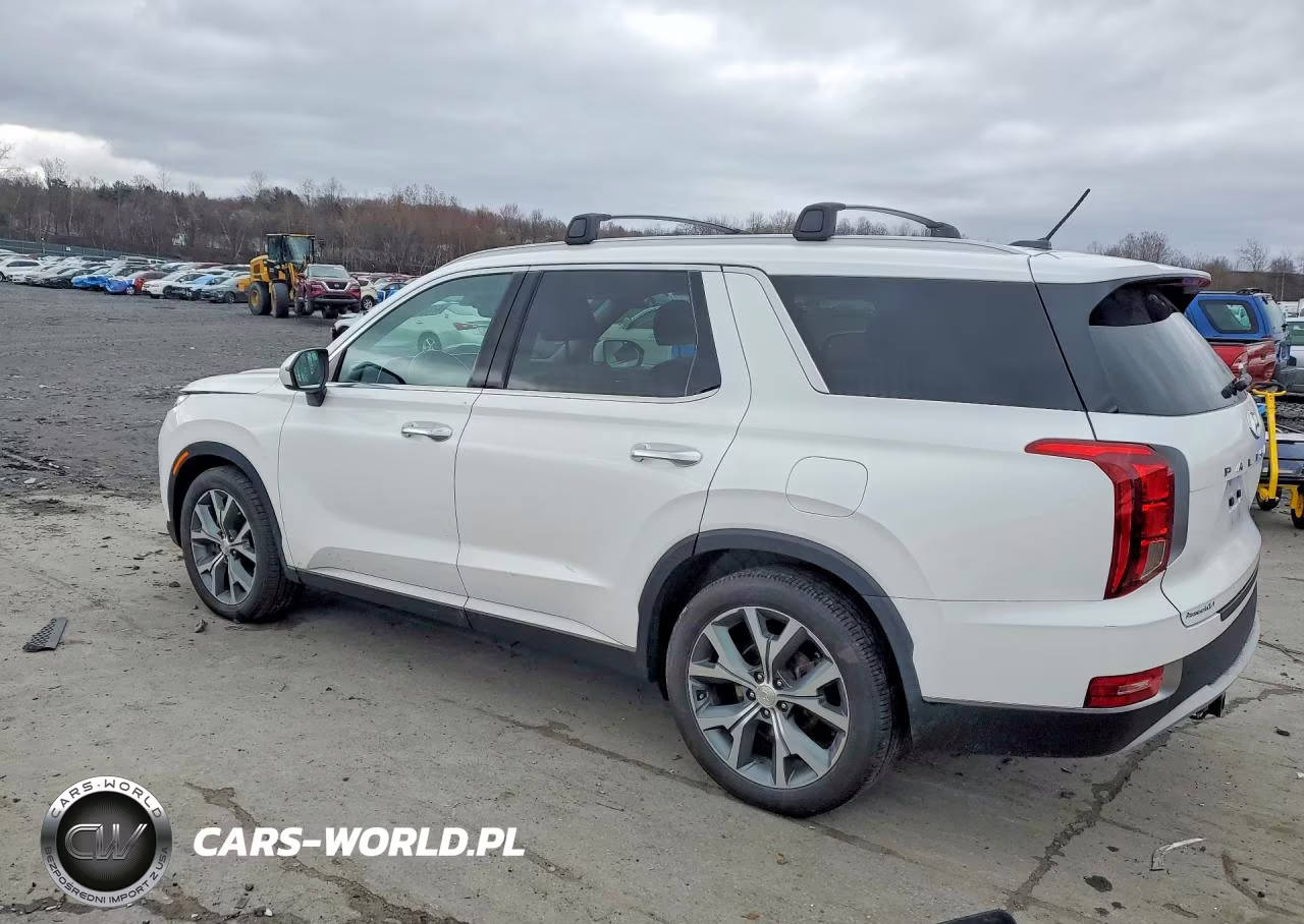 2021 Hyundai Palisade Sel W VIN:KM8R3DHE7MU223572 - 2