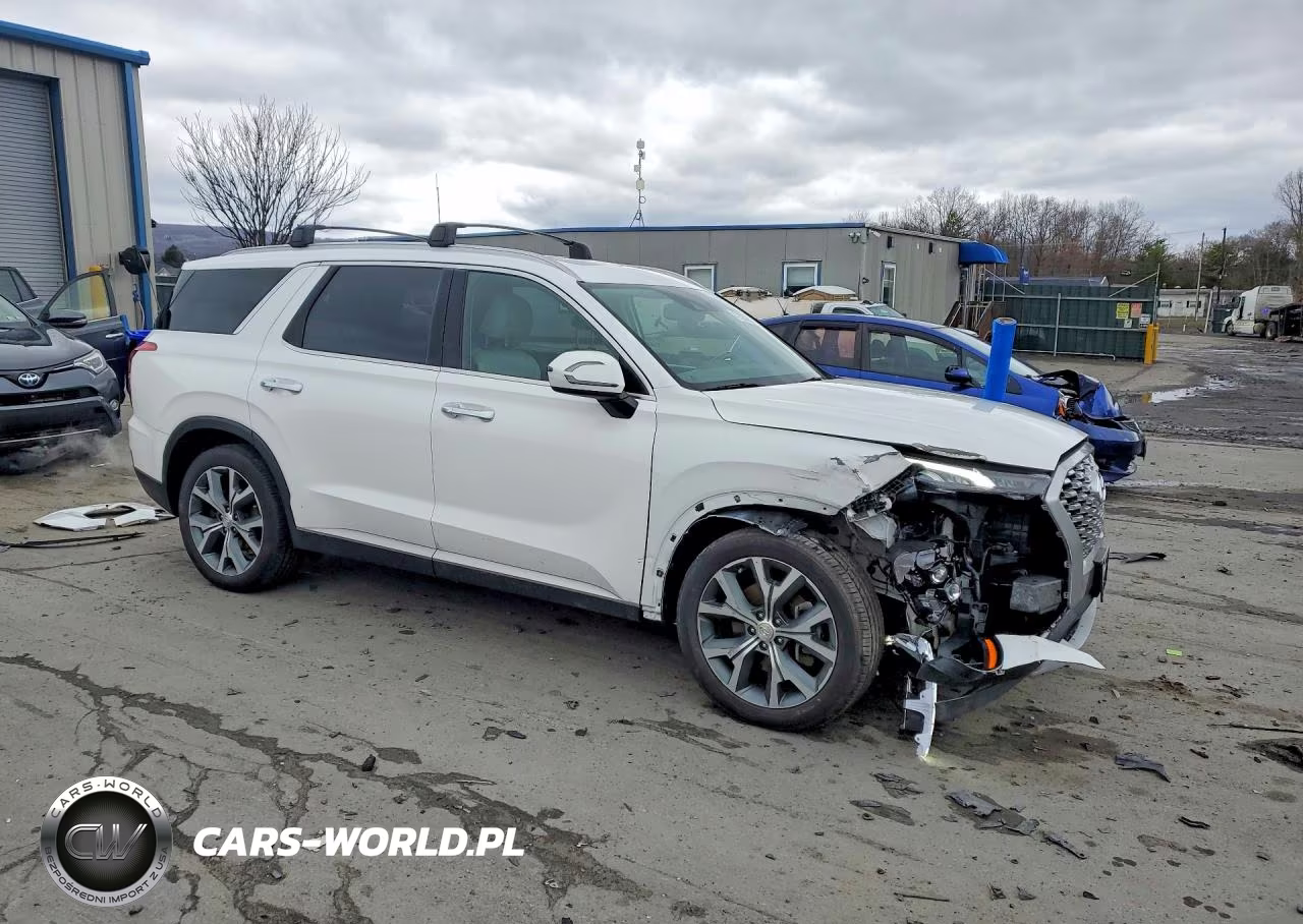 2021 Hyundai Palisade Sel W VIN:KM8R3DHE7MU223572 - 4