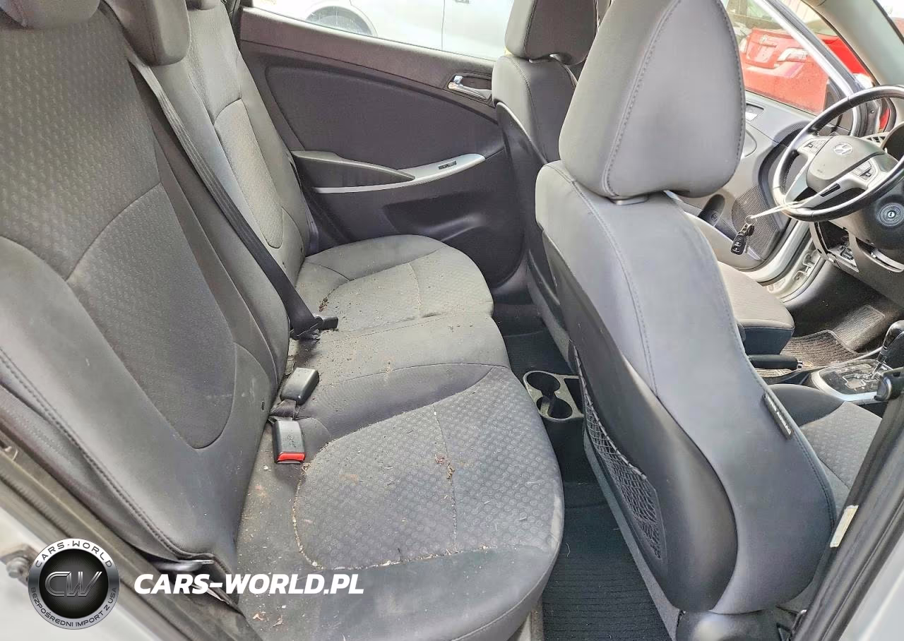 2014 Hyundai Accent Se VIN:KMHCU5AE6EU187829 - 10