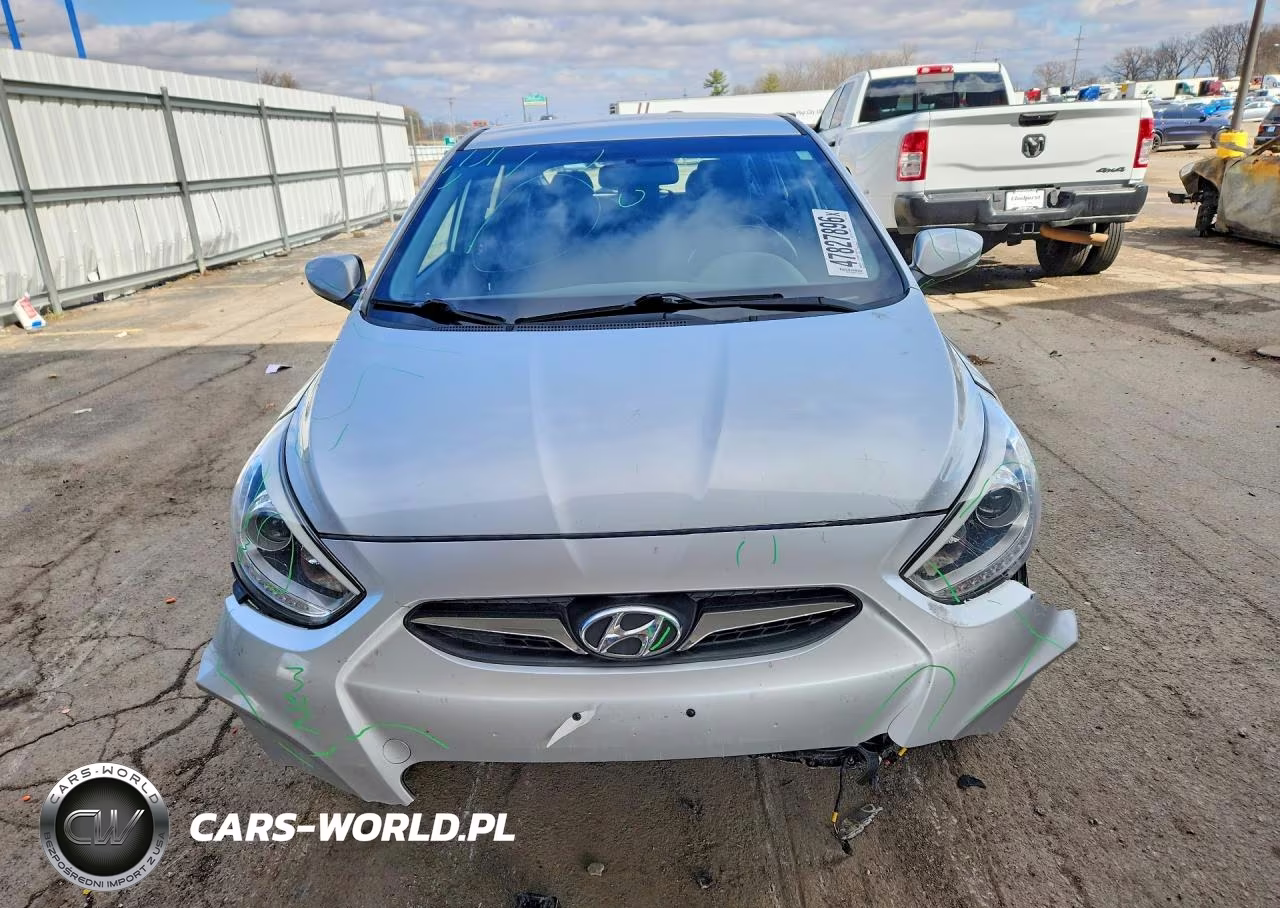 2014 Hyundai Accent Se VIN:KMHCU5AE6EU187829 - 5