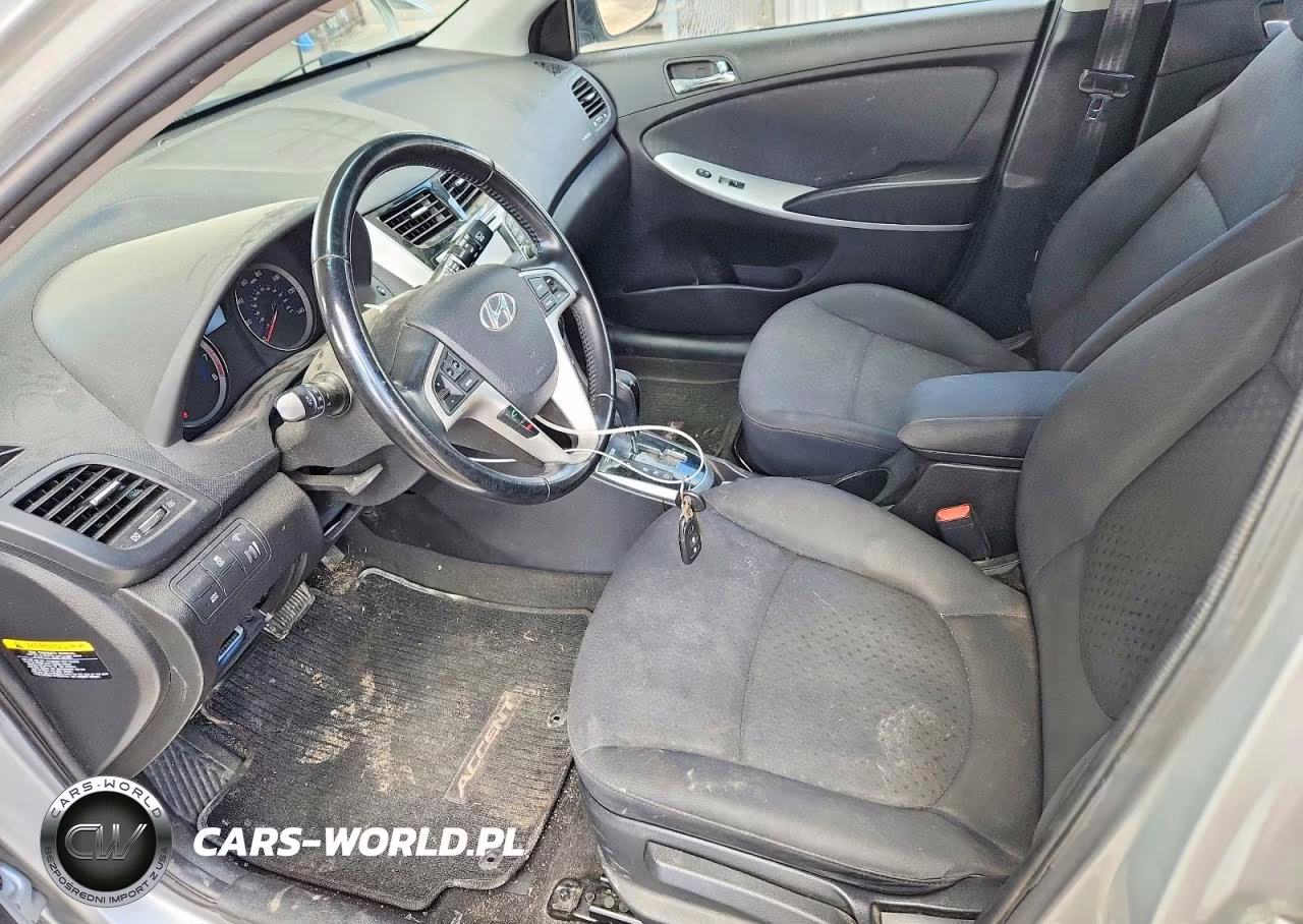 2014 Hyundai Accent Se VIN:KMHCU5AE6EU187829 - 7