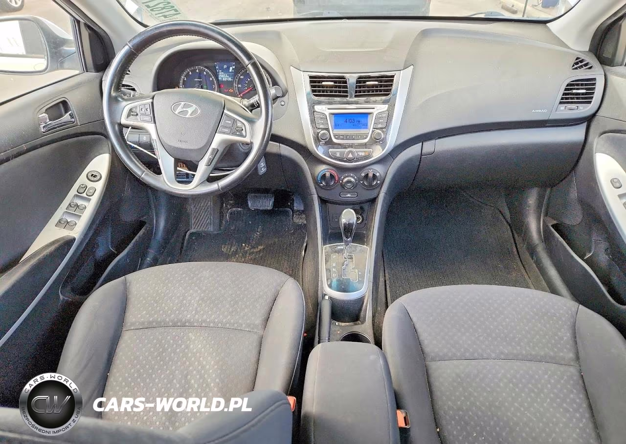 2014 Hyundai Accent Se VIN:KMHCU5AE6EU187829 - 8