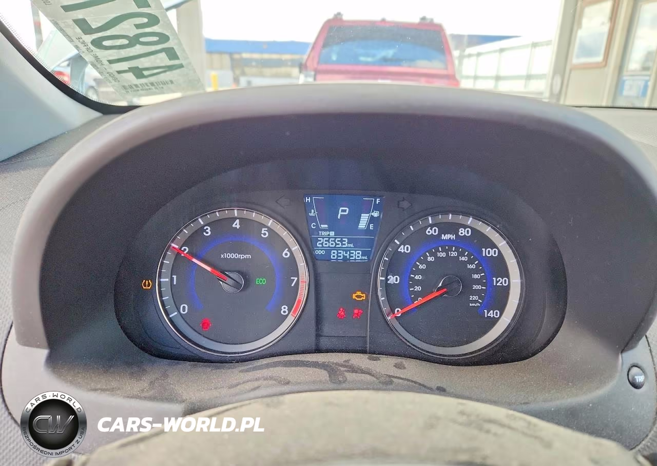 2014 Hyundai Accent Se VIN:KMHCU5AE6EU187829 - 9