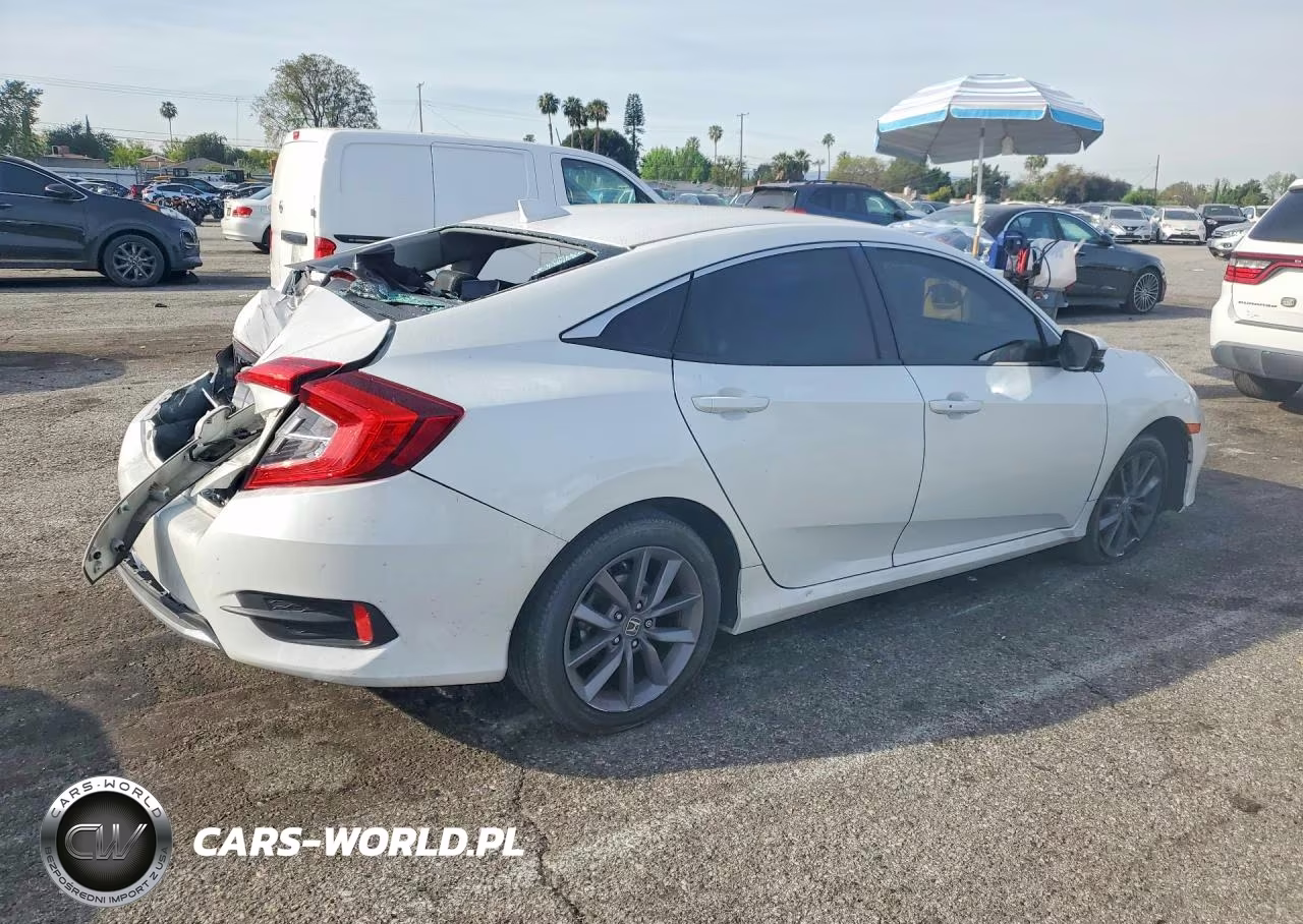 2020 Honda Civic Exl VIN:19XFC1F74LE215260 - 3