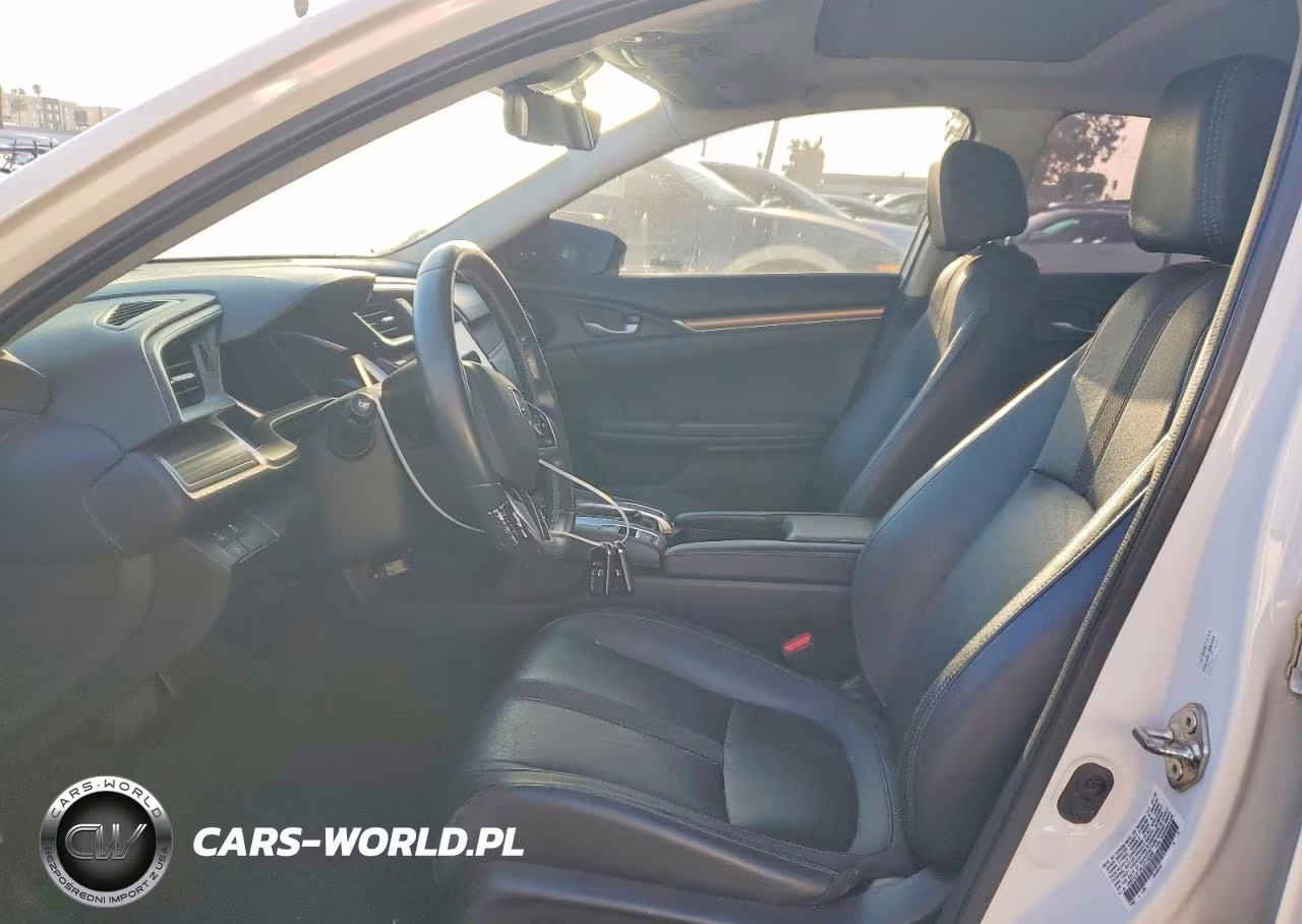2020 Honda Civic Exl VIN:19XFC1F74LE215260 - 7