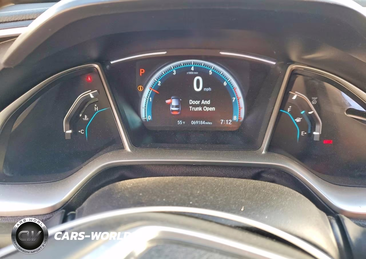 2020 Honda Civic Exl VIN:19XFC1F74LE215260 - 9