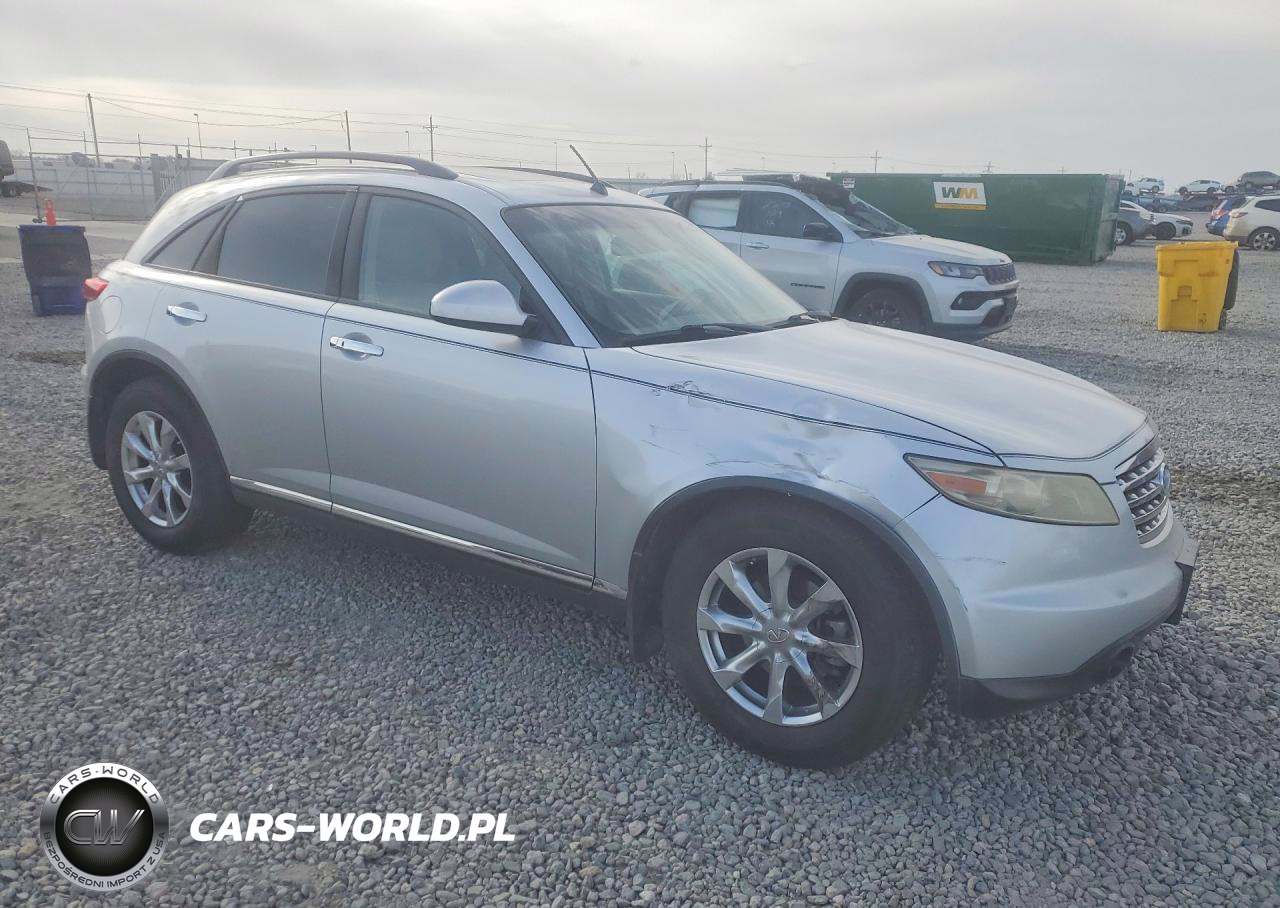 2007 Infiniti Fx35 Base VIN:JNRAS08W47X204275 - 4