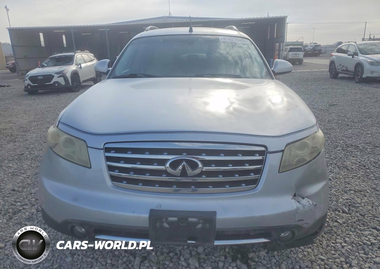 2007 Infiniti Fx35 Base VIN:JNRAS08W47X204275 - 5