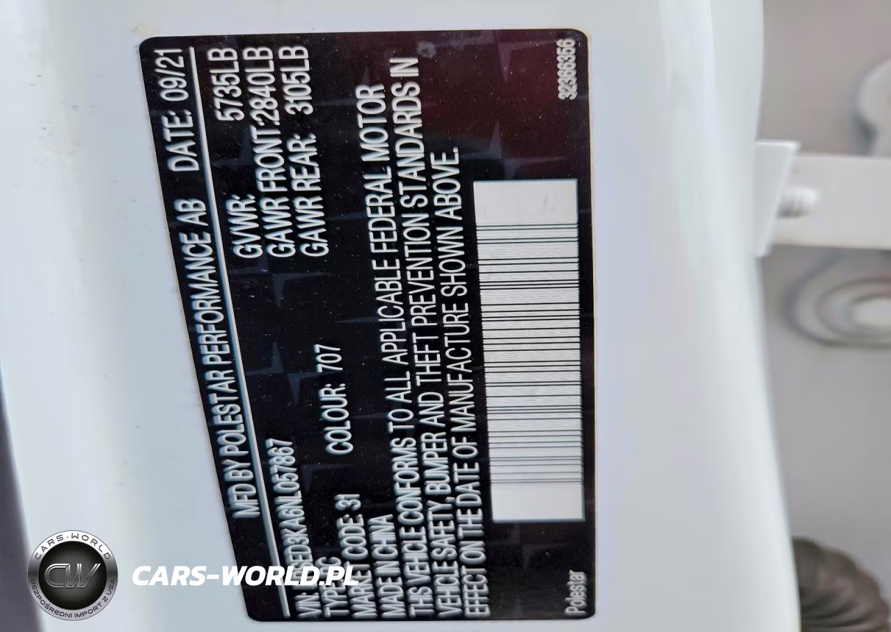 2022 Polestar 2 VIN:LPSED3KA6NL057867 - 12