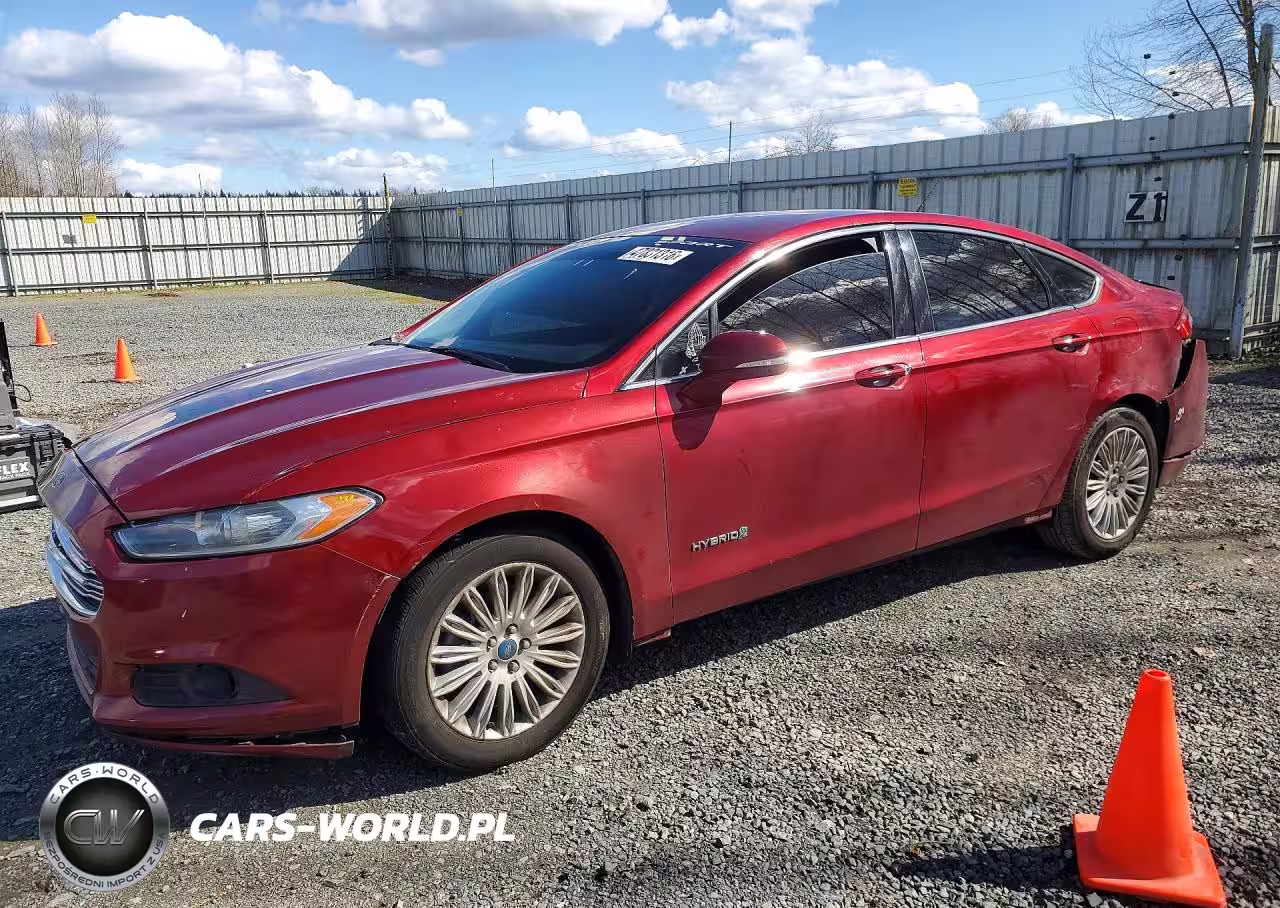 2013 Ford Fusion Se Hybrid