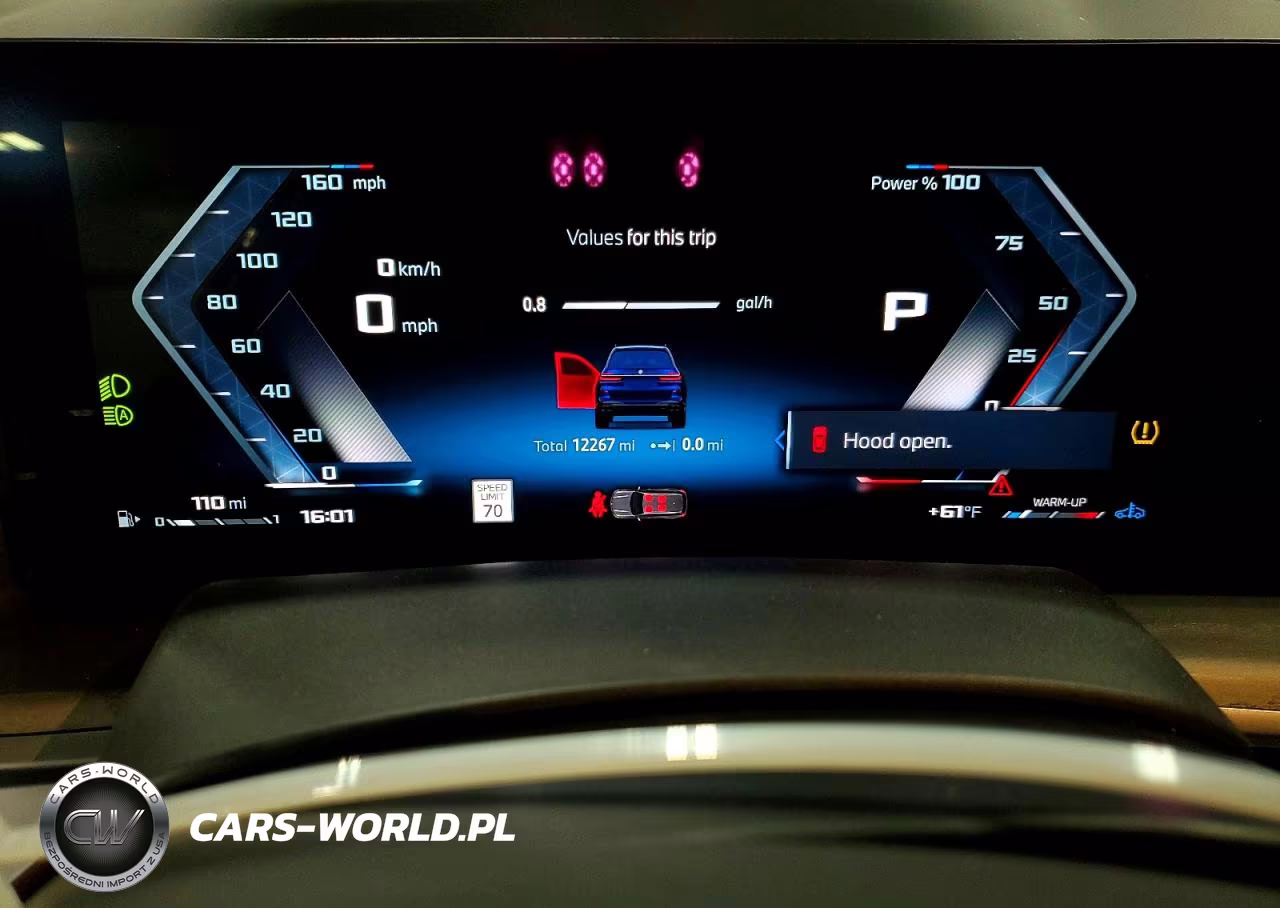 2025 BMW X7 M60I VIN:5UX33EM09S9Y51416 - 9