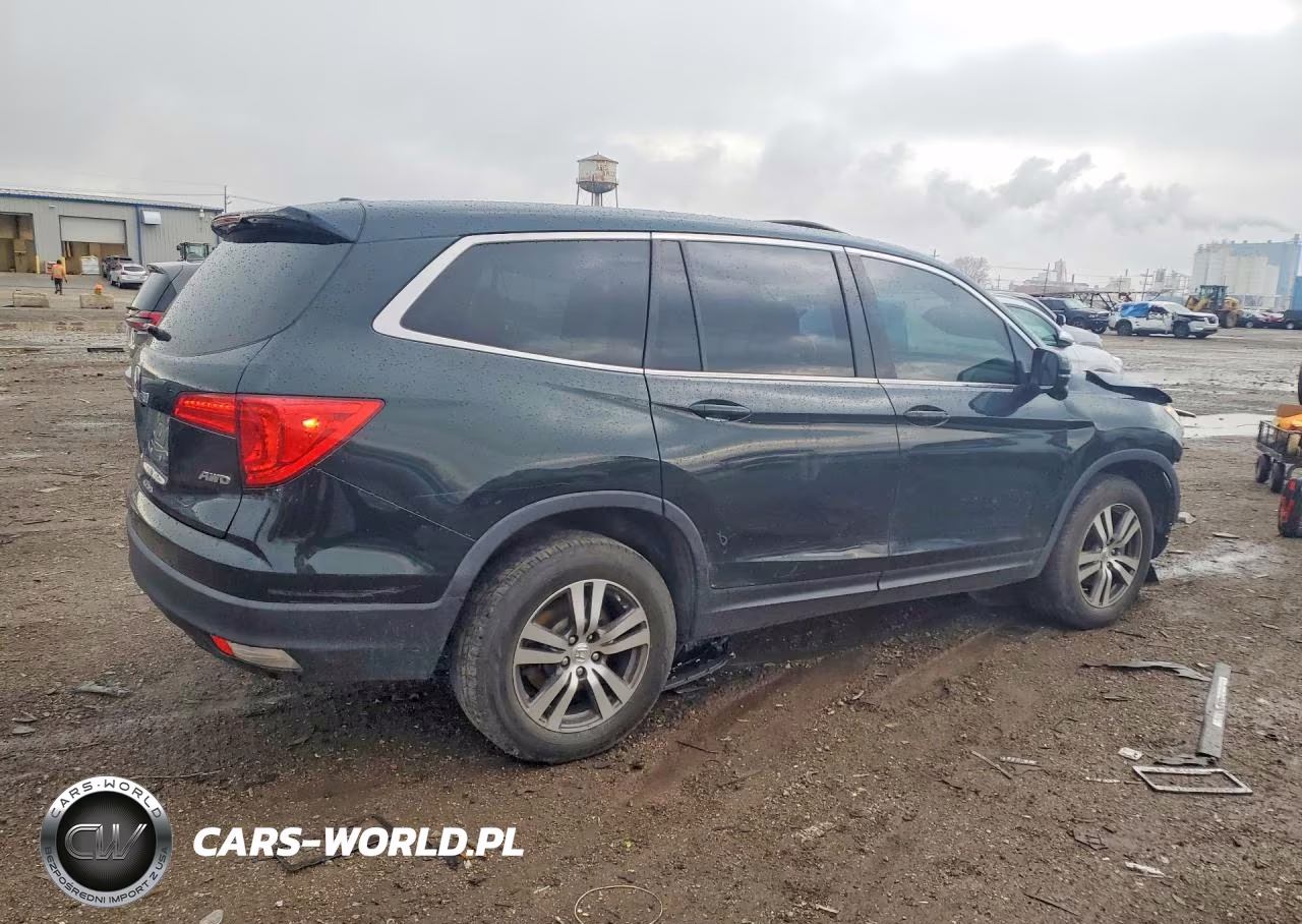 2016 Honda Pilot Exln VIN:5FNYF6H73GB119176 - 3