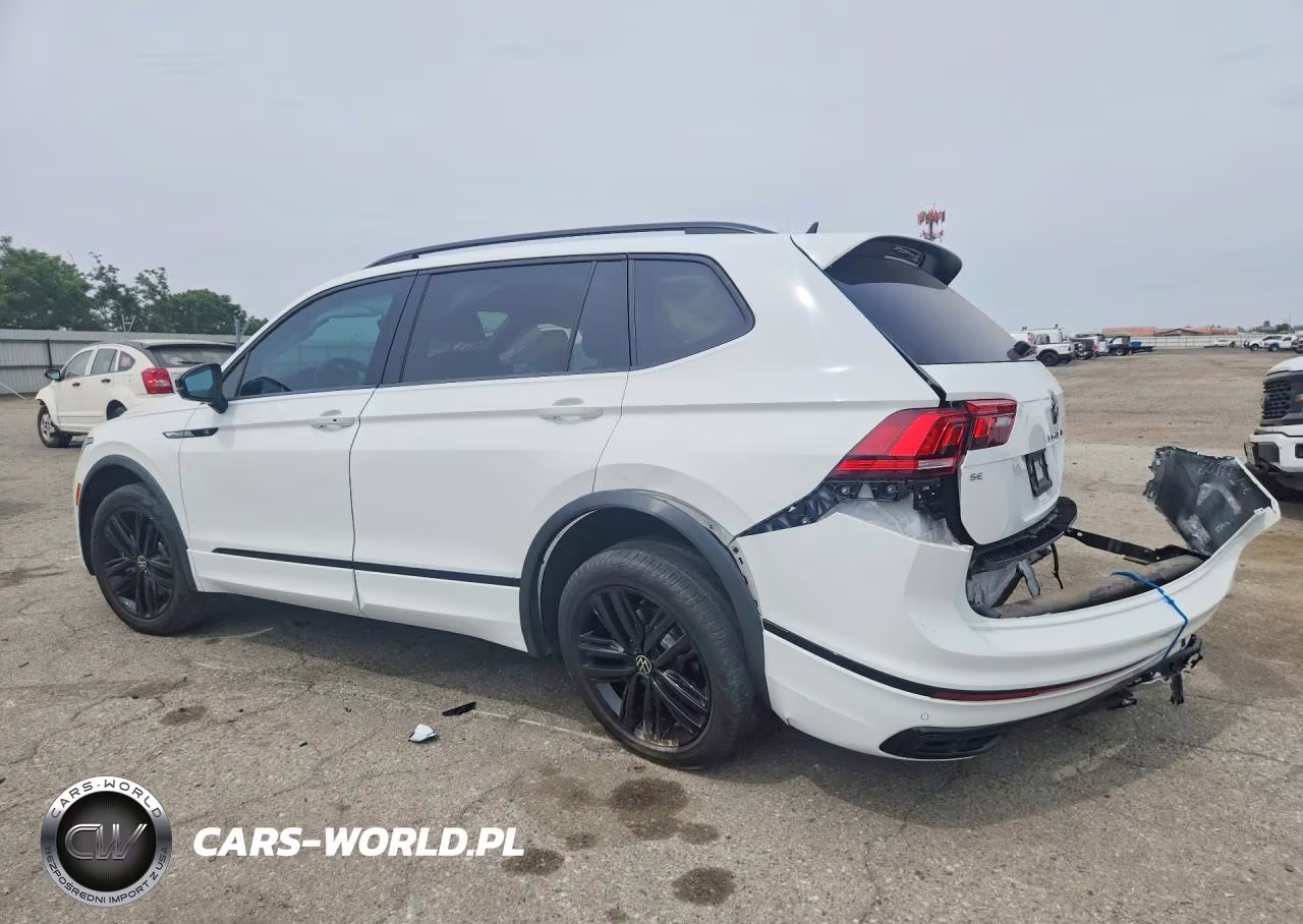2022 Volkswagen Tiguan Se R-Line Black VIN:3VVCB7AX1NM022199 - 2