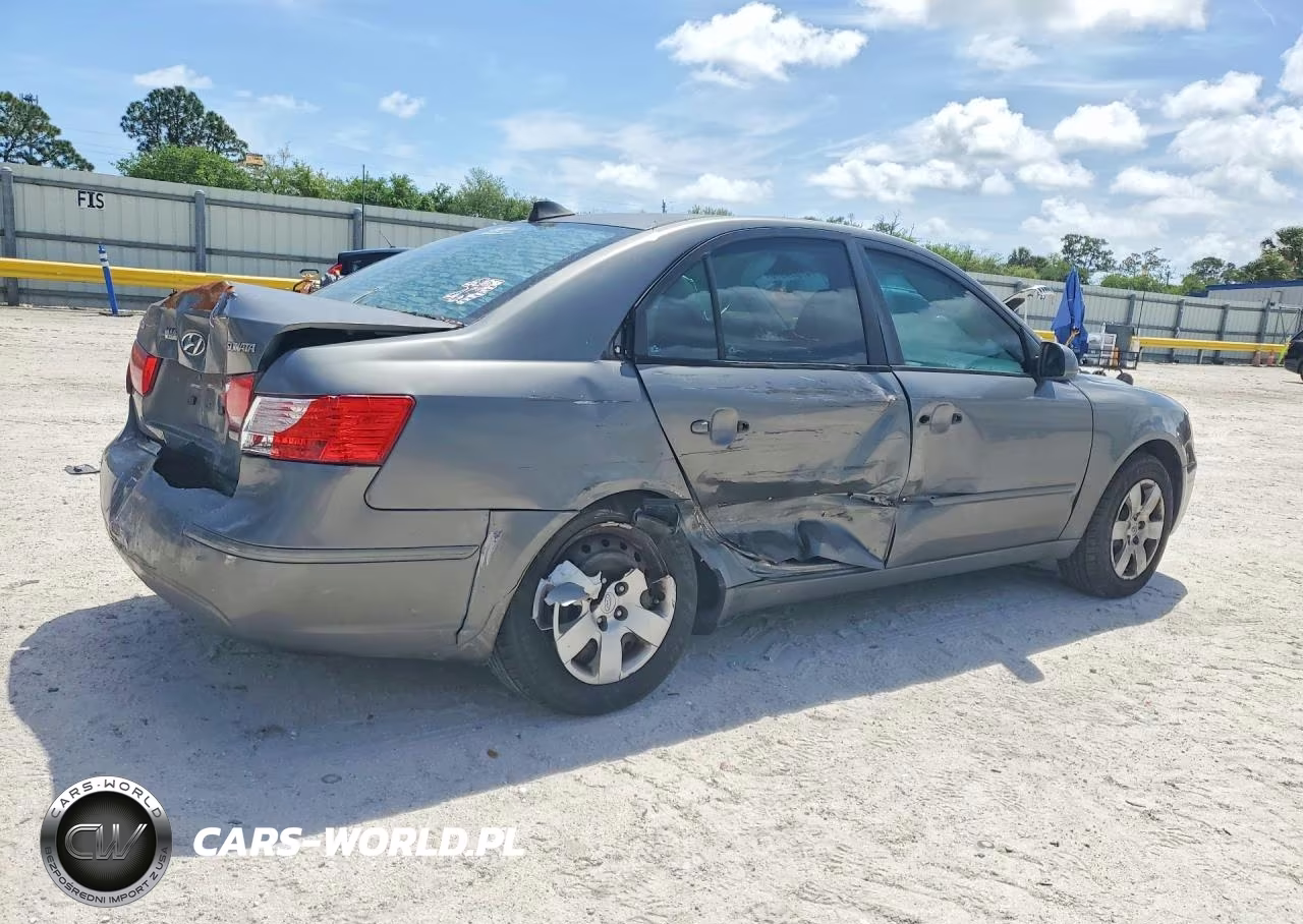 2010 Hyundai Sonata Gls VIN:5NPET4AC8AH653046 - 3
