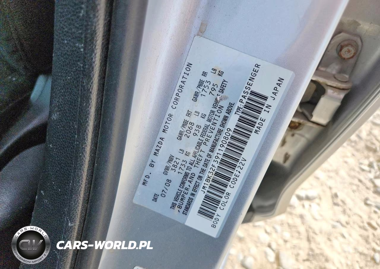 2009 Mazda 3 I VIN:JM1BK32F391190809 - 12