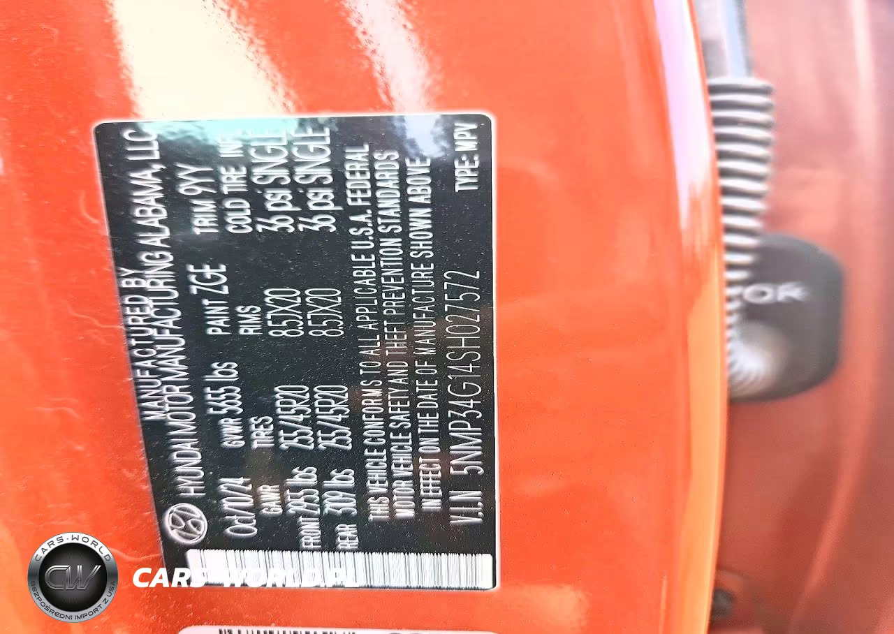 2025 Hyundai Santa Fe Hybrid Limited VIN:5NMP34G14SH027572 - 14