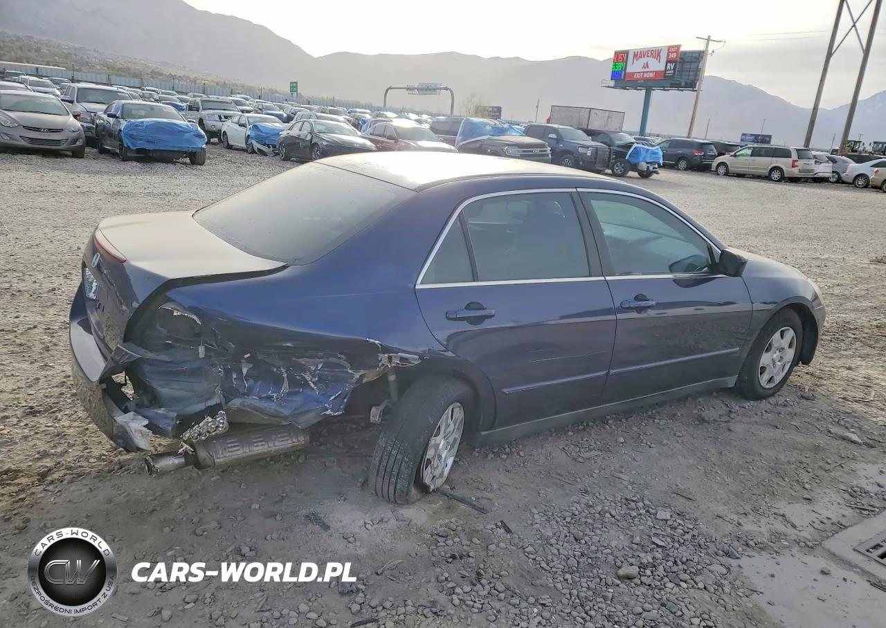 2007 Honda Accord Lx VIN:1HGCM56487A067850 - 3