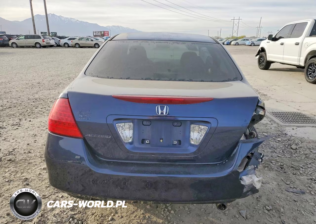 2007 Honda Accord Lx VIN:1HGCM56487A067850 - 6