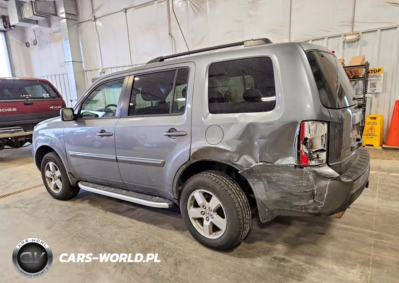 2009 Honda Pilot Exl VIN:5FNYF48699B031666 - 2