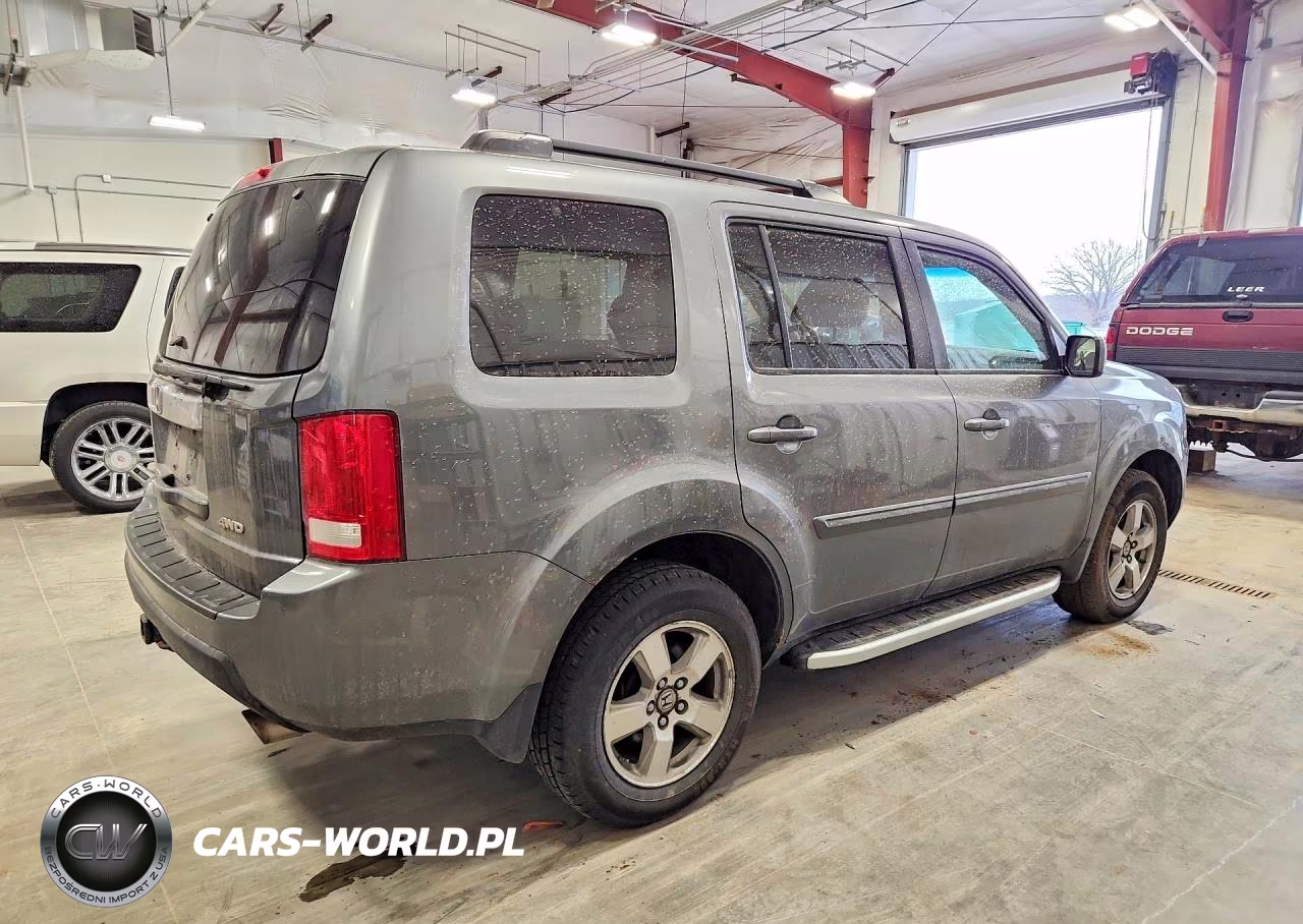 2009 Honda Pilot Exl VIN:5FNYF48699B031666 - 3