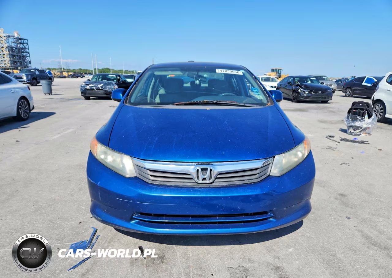 2012 Honda Civic Lx VIN:19XFB2F59CE045713 - 5