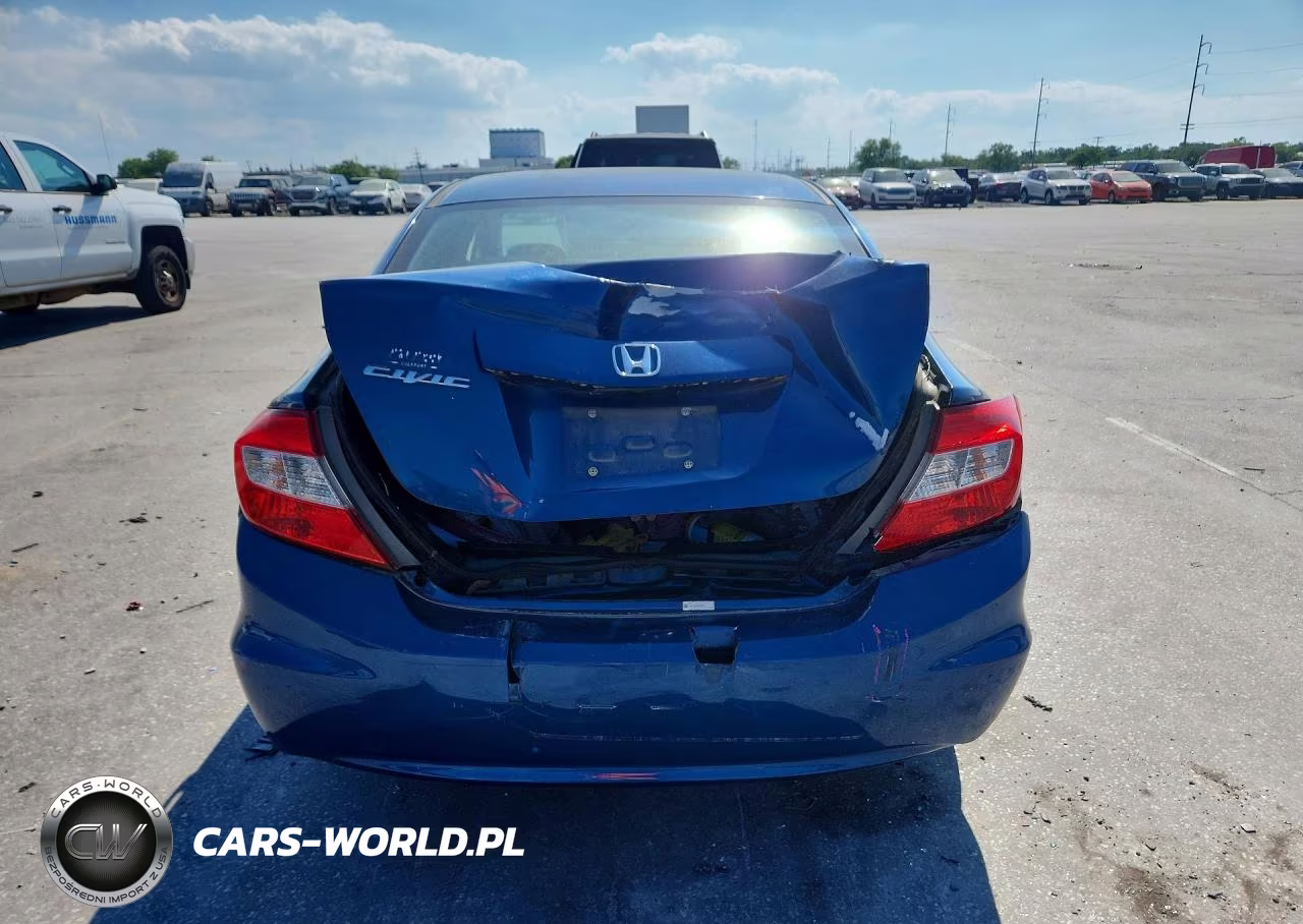 2012 Honda Civic Lx VIN:19XFB2F59CE045713 - 6