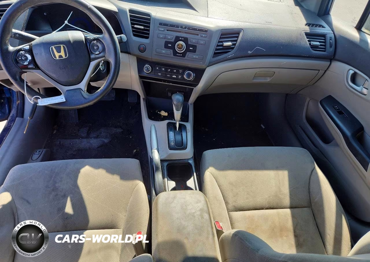 2012 Honda Civic Lx VIN:19XFB2F59CE045713 - 8